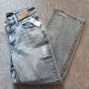 Maurices Women's Faded Blue Straight Jeans